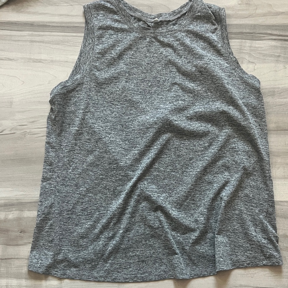 Sleeveless Heather Gray Women's Tank Top